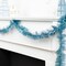 Northlight Two-Tone Shiny Tinsel Christmas Garland - 36' X 3" - Blue